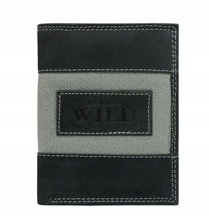 Leather wallet Always Wild N4-JEANS