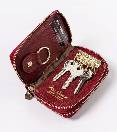 Etui skórzane PETERSON PTN BC-6000-1414 Red