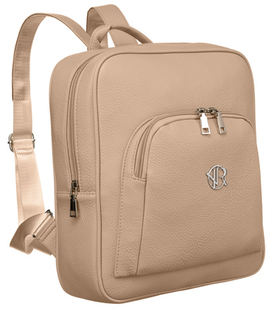 Plecak damski PU R-PL-29601 D.Beige