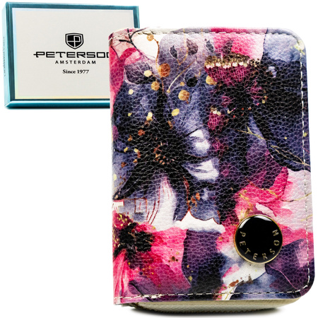 Portfel skóra + PU PTN PX33-PF1 Rose