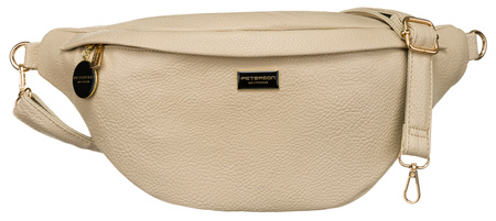 Saszetka nerka PU PTN SSY-2-F19 D.Beige
