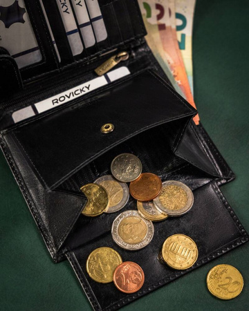 22317-VT-RVT Black RFID leather wallet