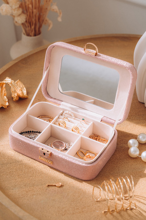Szkatułka na biżuterię PTN SZK-07 Rose Gold