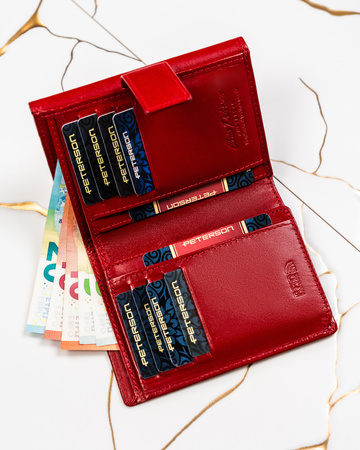 A two-piece gift set: wallet and keychain Peterson PTN SET-D-66-KCS