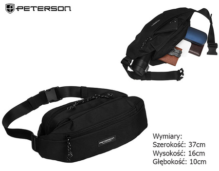 Saszetka nerka PTN SN-YG-02 Black