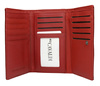 Portfel damski skórzany H23-2-SH9 Red