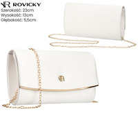 Torebka kopertówka R-XS028-3 White