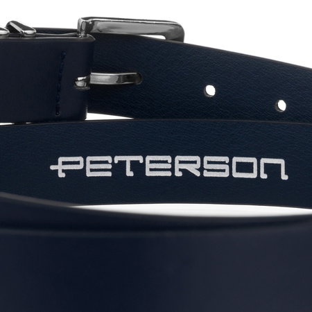 Pasek męski skórzany PTN LTP-BUF BLACK