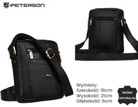 Torba skórzana PTN 2505840-NDM Black