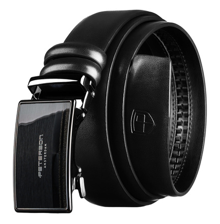 Pasek męski skórzany PTN A021-AB Black