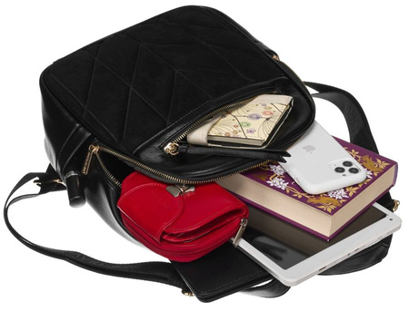 Plecak ze skóry eko DAVID JONES 6856-2