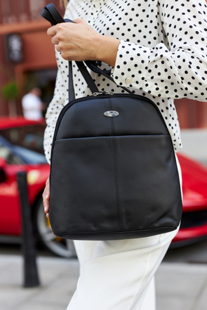 Torebka damska skórzana R-311-22-NS Black