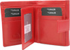 Leather wallet RD-44-GCL RED