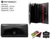 Portfel damski skórzany PTN 1680144-TVT Black