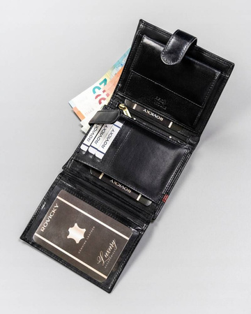 Portfel skórzany RFID ROVICKY 22316L-RVTP