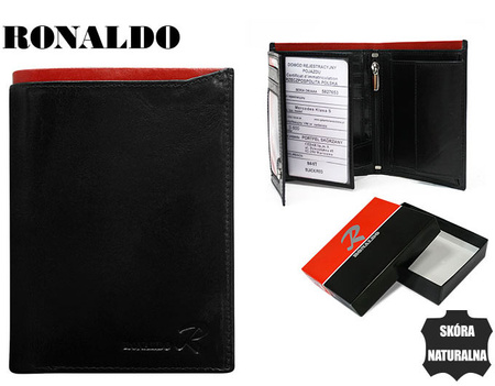 RONALDO N4-VT RFID leather wallet