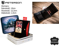 PETERSON PTN 317.01 RFID leather wallet
