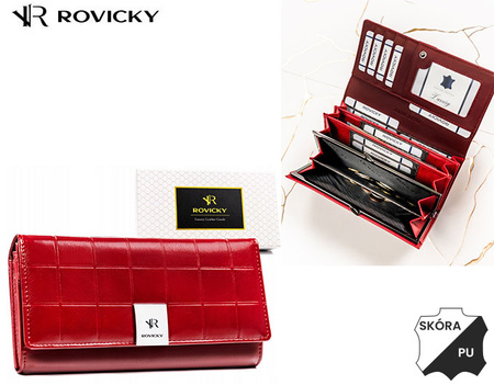 ROVICKY RPX-24A-3 leather+PU wallet
