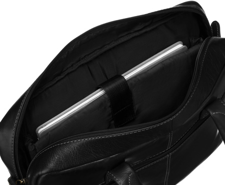 Torba skórzana PTN LP-2680-COM Black