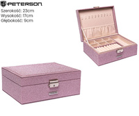 Szkatułka na biżuterię PTN SZK-11 Pink