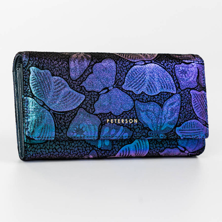 Portfel damski skórzany PTN 42122-ONBF S.Blue