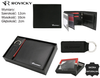 Gift set: large men's wallet made of genuine leather and a stylish keychain ROVICKY R-SET-M-N992-KCS