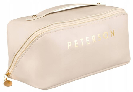 Leatherette make-up bag PETERSON PTN KOS-DA-7