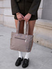 Women's shopper bag PTN CTY-06 Beige