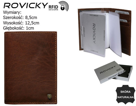 Portfel męski skórzany 