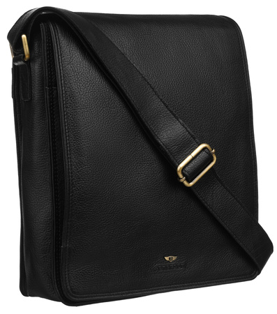 Torba skórzana PTN LARS-NDM Black