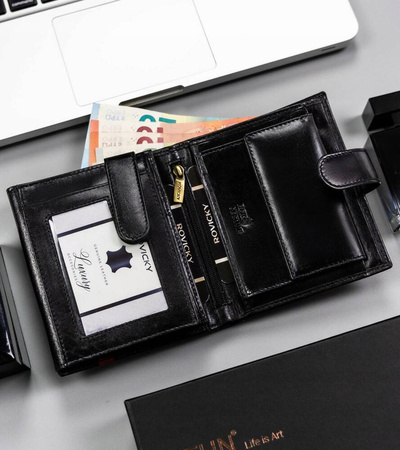 ROVICKY 22316L-RVTP RFID leather wallet
