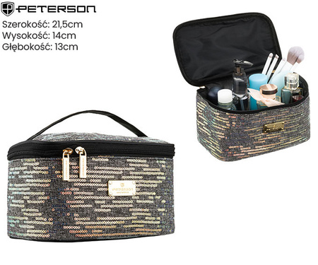 Kosmetyczka PTN KOS-DA-18 Black