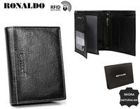 RONALDO N4-NAD-RON RFID leather wallet