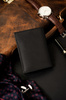 Men's Gift Set: Wallet and Belt Made of Eco-Leather Rovicky R-N004-110-PU03 Black