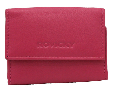 Portfel damski skórzany R-20-LFN Magenta