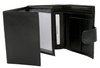 Portfel męski eko na blistrze F18-072W-BL Black