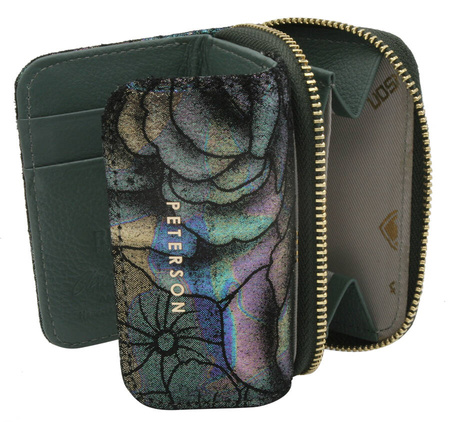 PETERSON PTN 423229-MD RFID leather wallet