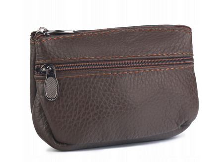 Kluczówka skórzana N126 Brown