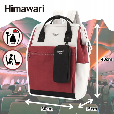 Himawari Travel Backpack with Laptop Compartment and Phone Case 1027-03
