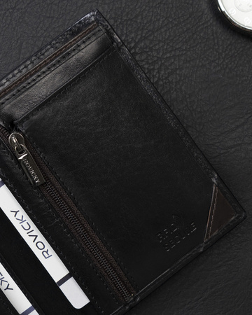 ROVICKY RFID leather wallet N484-RVTM-GN