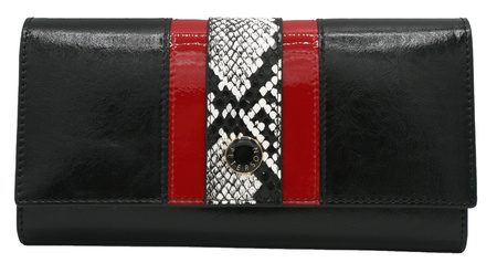 Portfel damski skórzany PTN ST-409 Black