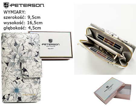 Portfel damski PU PTN 76116-F8 GR F06