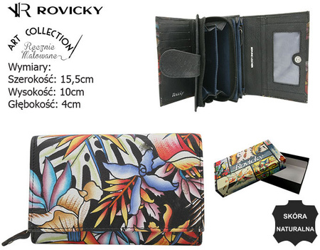 Portfel damski skórzany R-N19-ART-21