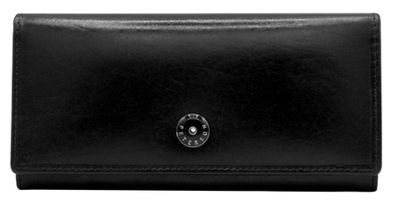 Portfel damski skórzany PTN 1680133-TVT Black