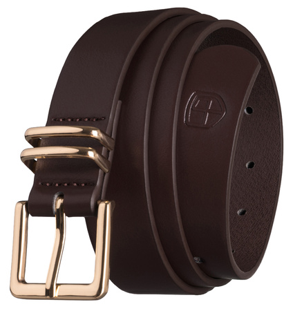 Pasek męski skórzany PTN LTP-BUF BLACK