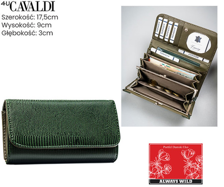 Portfel damski PU na blistrze 