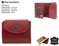 Portfel damski skórzany