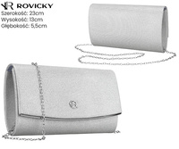 Torebka kopertówka R-XS028-2 Silver