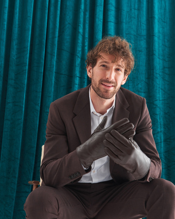 Rovicky men's leather gloves