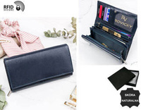 Ladies leather wallet RD-12-GCL-NL Navy